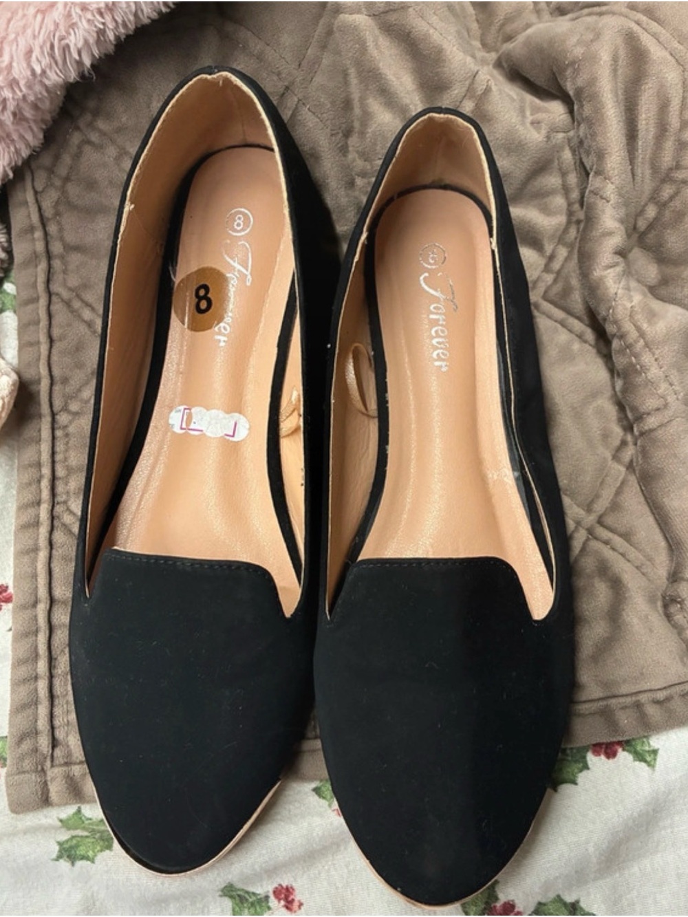 Forever 21 Black Women's Slip-On Loafers